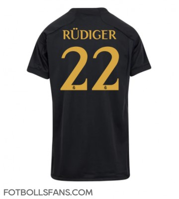 Real Madrid Antonio Rudiger #22 Replika Tredje Tröja Damer 2023-24 Kortärmad